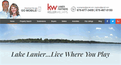 Desktop Screenshot of lakelanier1.com
